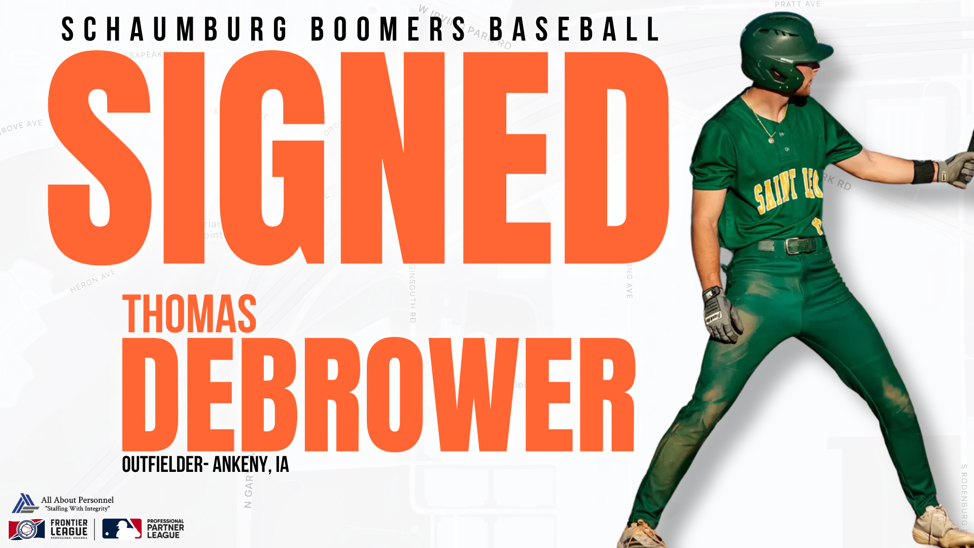 Boomers Sign DeBrower