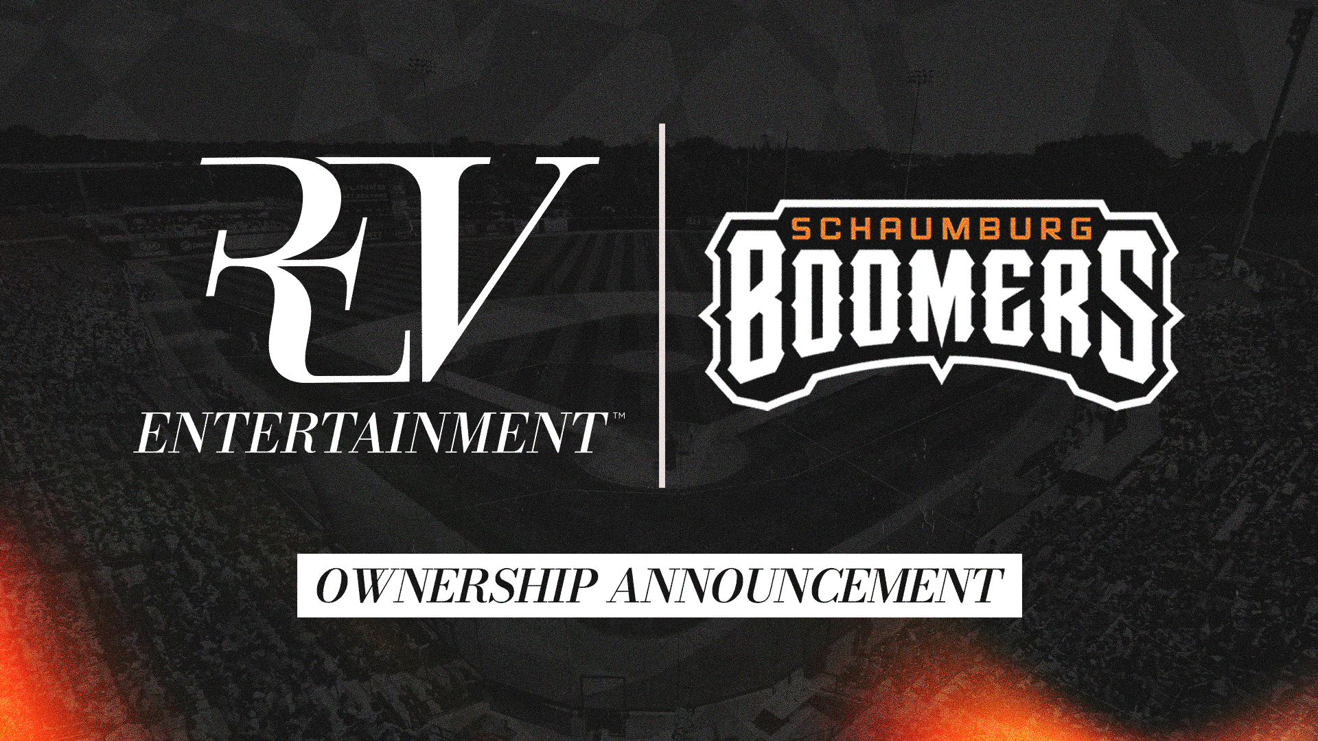 REV Entertainment Announces Purchase of the Schaumburg Boomers