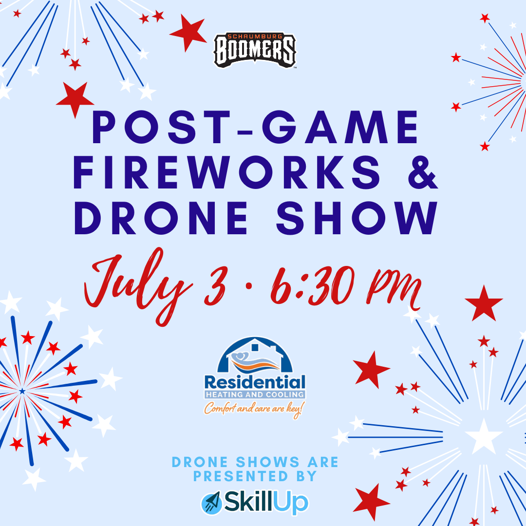 July 3 Post-Game Fireworks & Drone Show