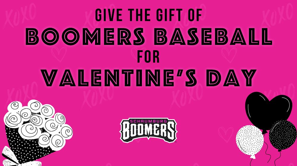 Boomers Baseball...The Perfect Valentine's Day Gift