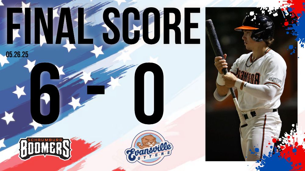 Boomers Blank Evansville