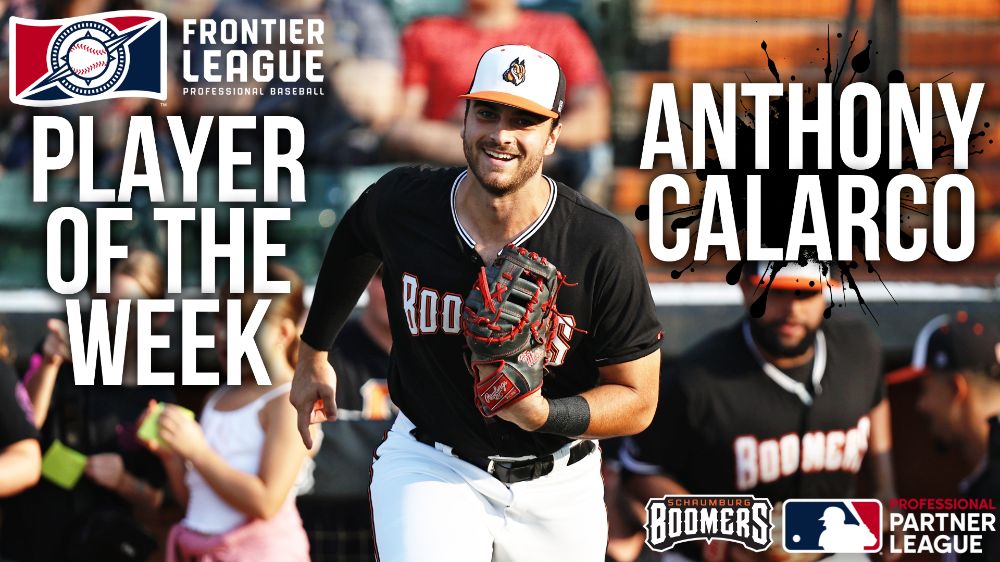 Calarco Named Frontier League Player of the Week