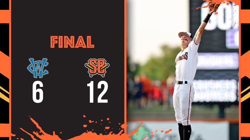 Extra-Base Hits Lead Boomers to 25th Victory