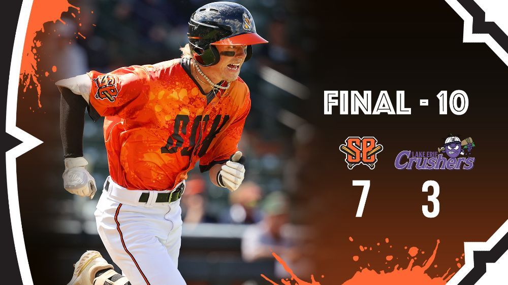 Boomers Rally to Steal Opener