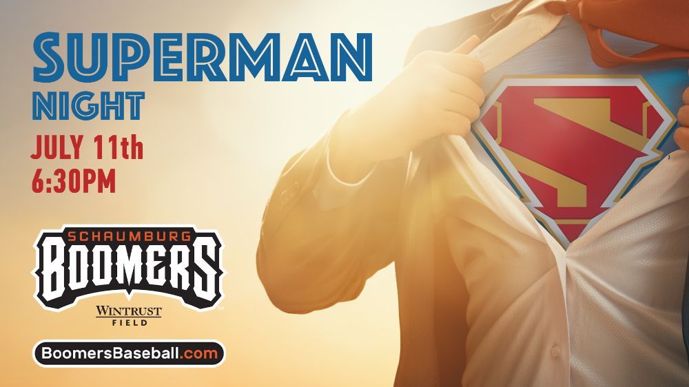 Superman Night Tonight - Jerseys, Bobbleheads & Fireworks