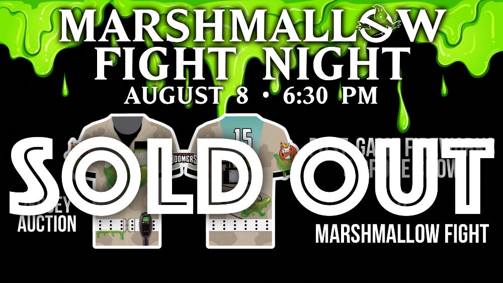 Tonight is SOLD OUT - First Pitch at 6:30 PM