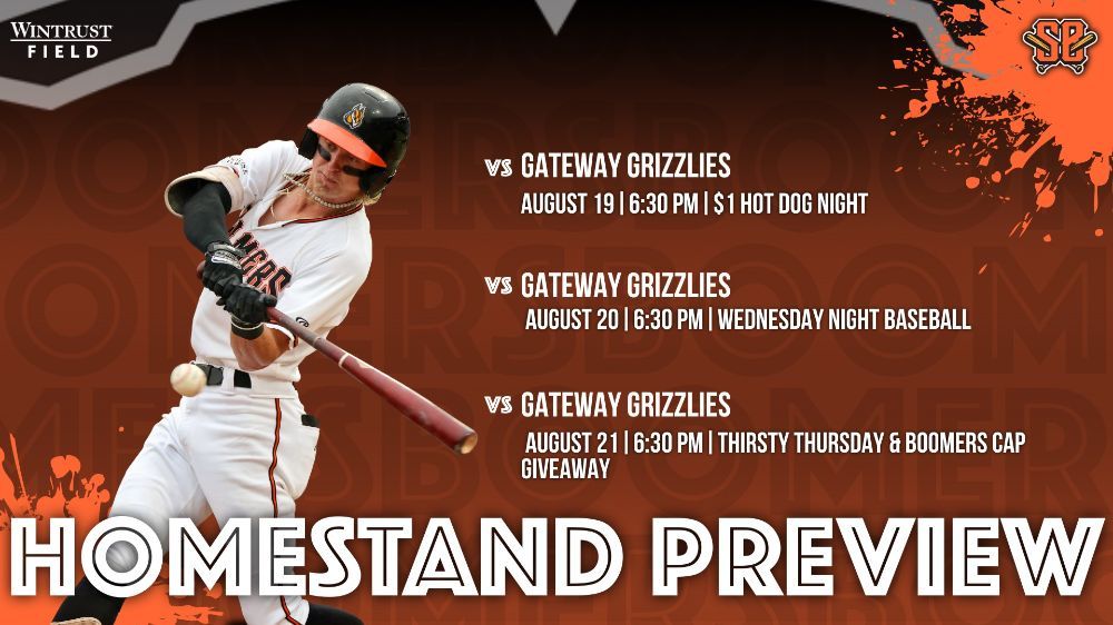 August 19-21 Homestand Preview