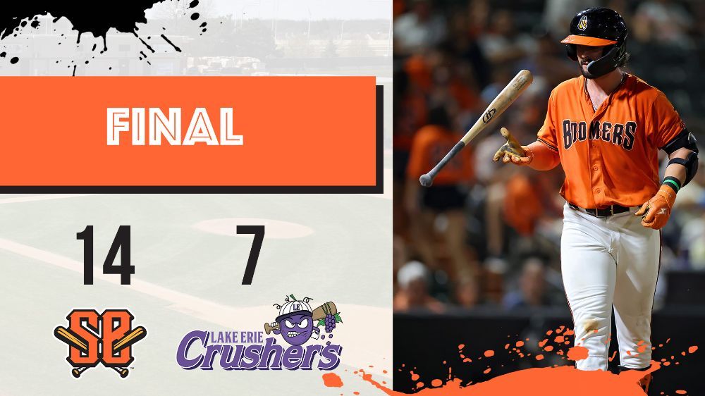 Boomers Sweep Lake Erie