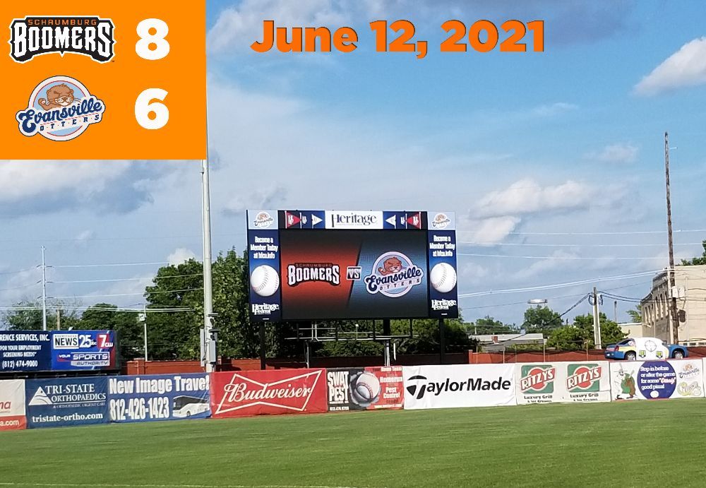 Boomers Homer Past Evansville