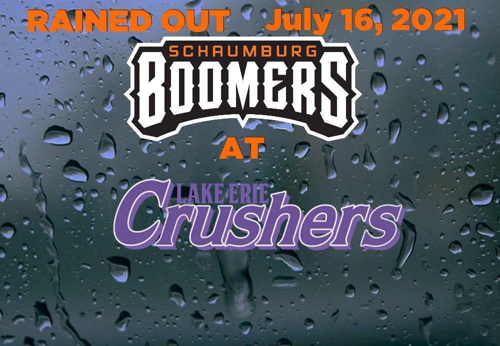 Boomers Washed Out in Series Opener