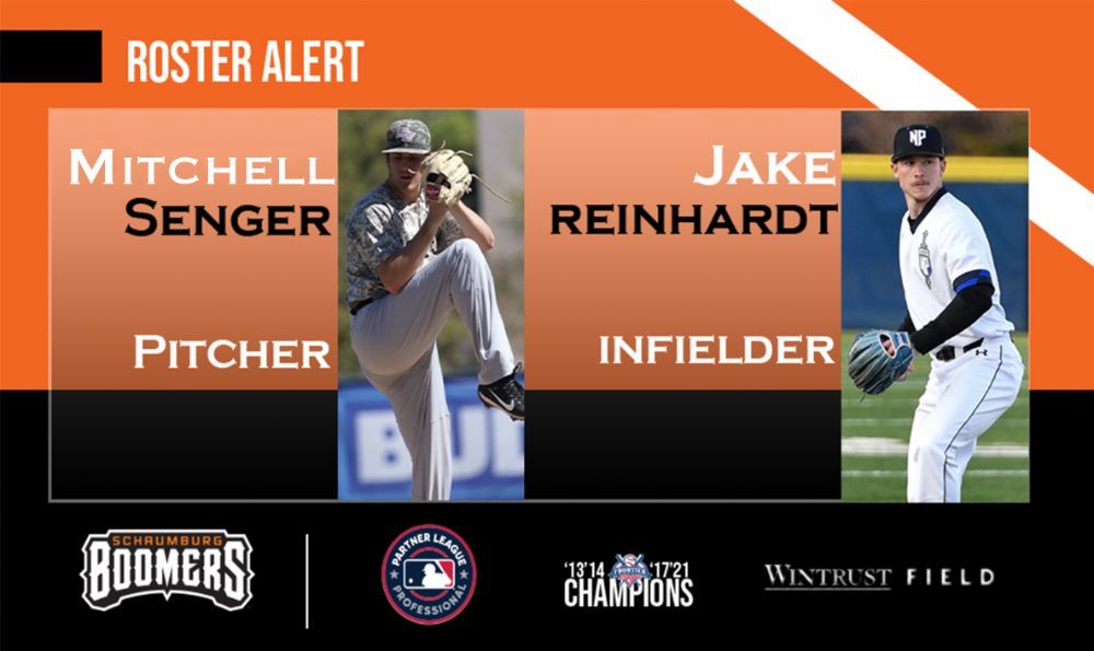 Schaumburg Boomers Sign Reinhardt and Senger for the 2022 Season