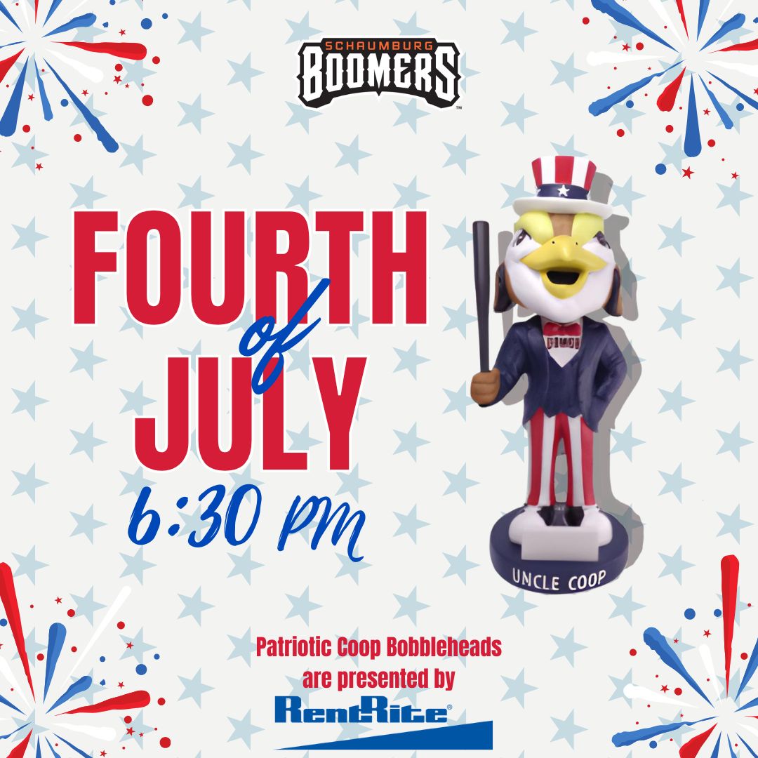 July 4 - Patriotic Coop Bobblehead Giveaway