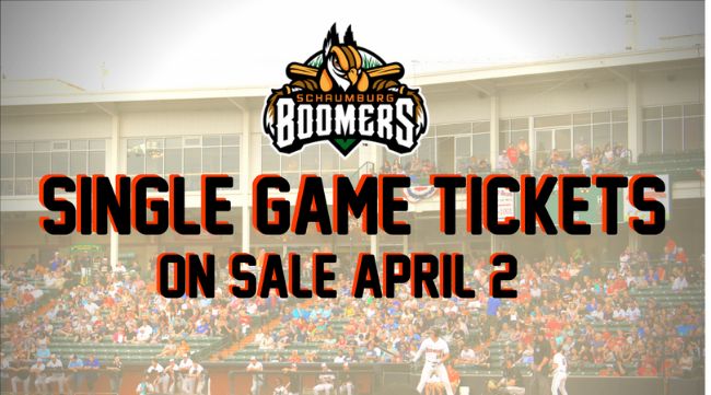 SINGLE-GAME TICKETS ON-SALE APRIL 2