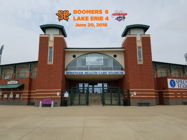 First Inning Spurt Ignites Boomers