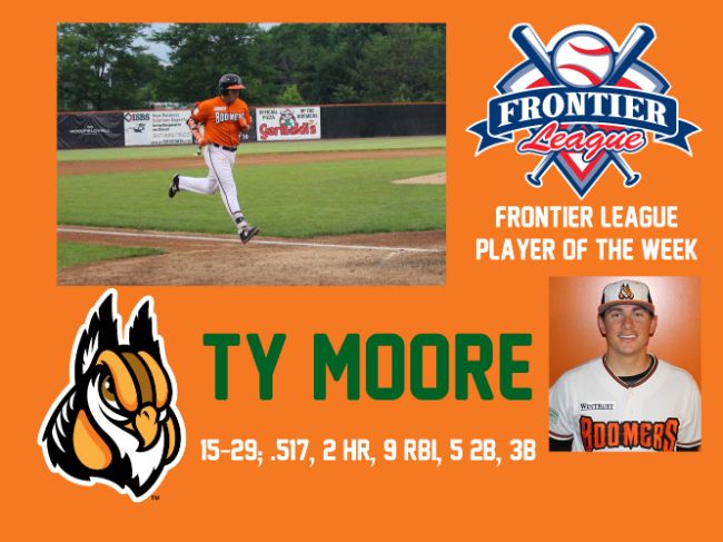 Moore Tabbed as Player of the Week