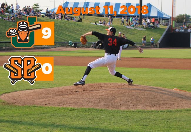 Boomers Blanked in Near No-Hitter