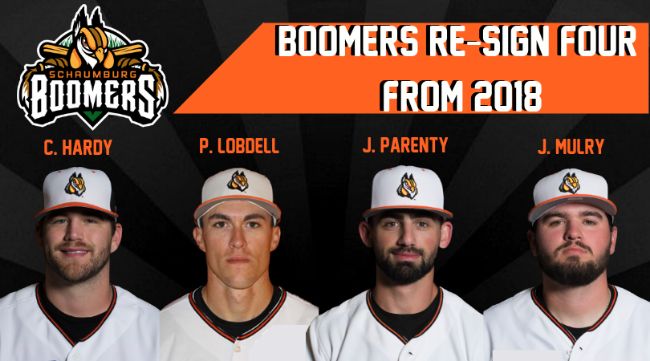 Boomers Re-Sign Four from 2018