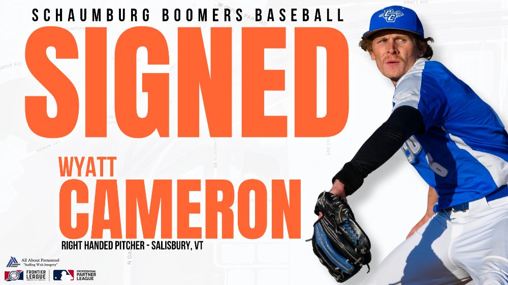 Boomers Sign RHP Cameron