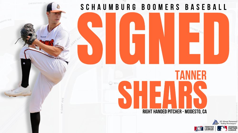 RHP Tanner Shears Returns to Boomers