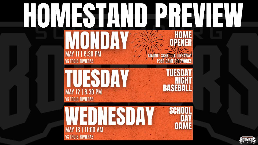 5/11-13 Homestand Preview