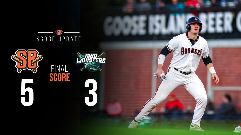 Thompson Pitches Boomers to Sweep