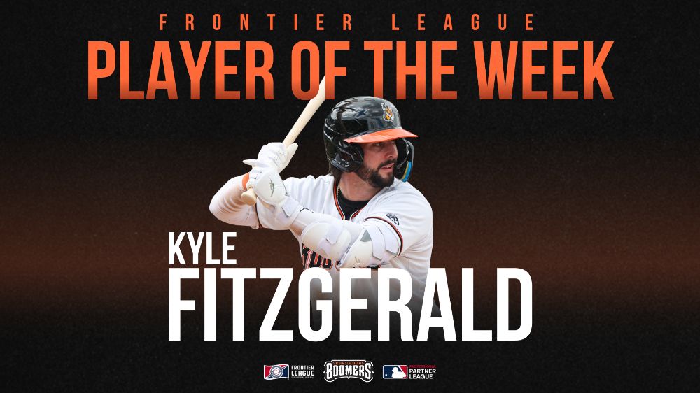 Kyle Fitzgerald Named Frontier League Player of the Week