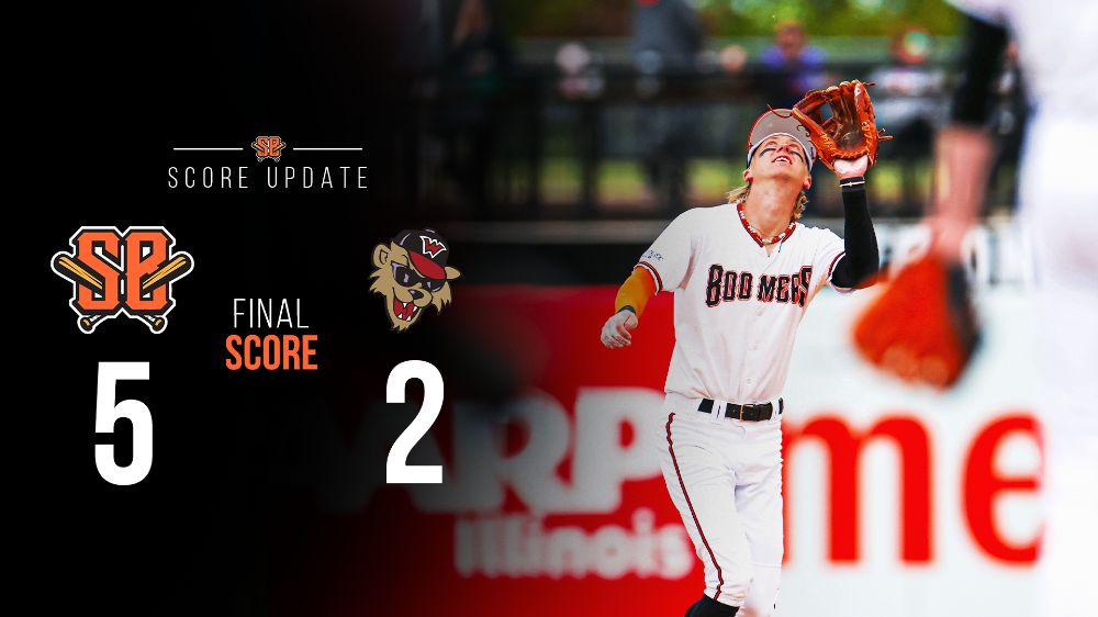 Beale and Salata Steer Boomers to Victory