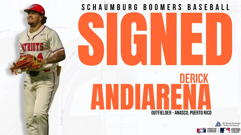 Boomers Sign Outfielder Derick Andiarena