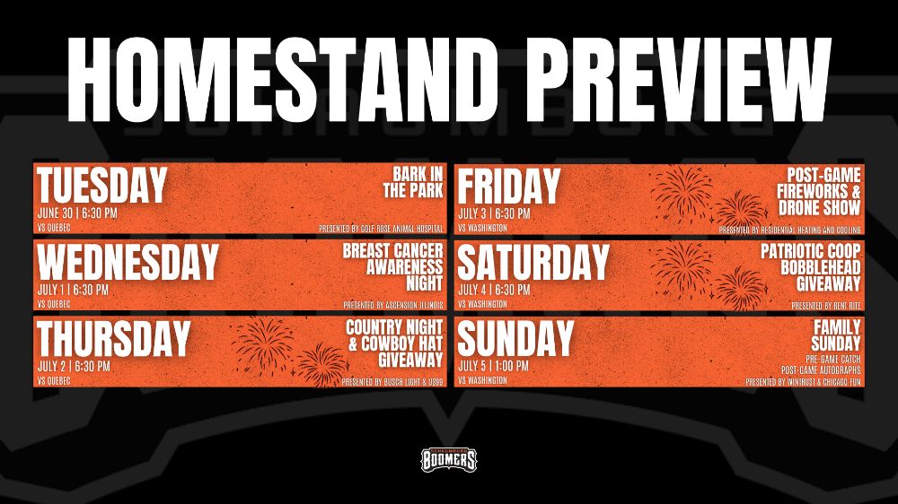 June 30-July 5 Preview
