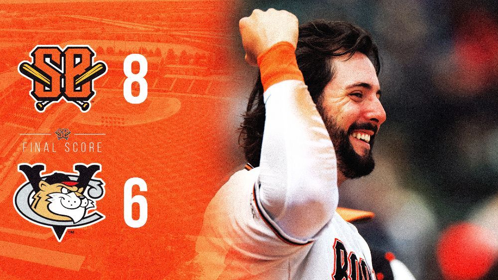 Boomers Win First Extra-Inning Affair