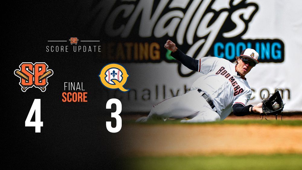 Boomers Win Rain Shortened Contest