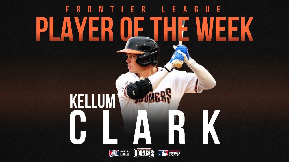 Kellum Clark Named Frontier League Player of the Week
