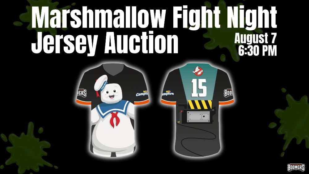 Marshmallow Fight Night Jersey Auction