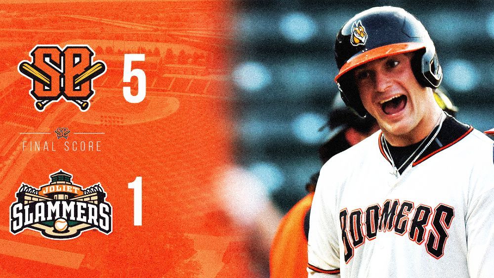 Boomers Wait Through Delay to Sweep Joliet