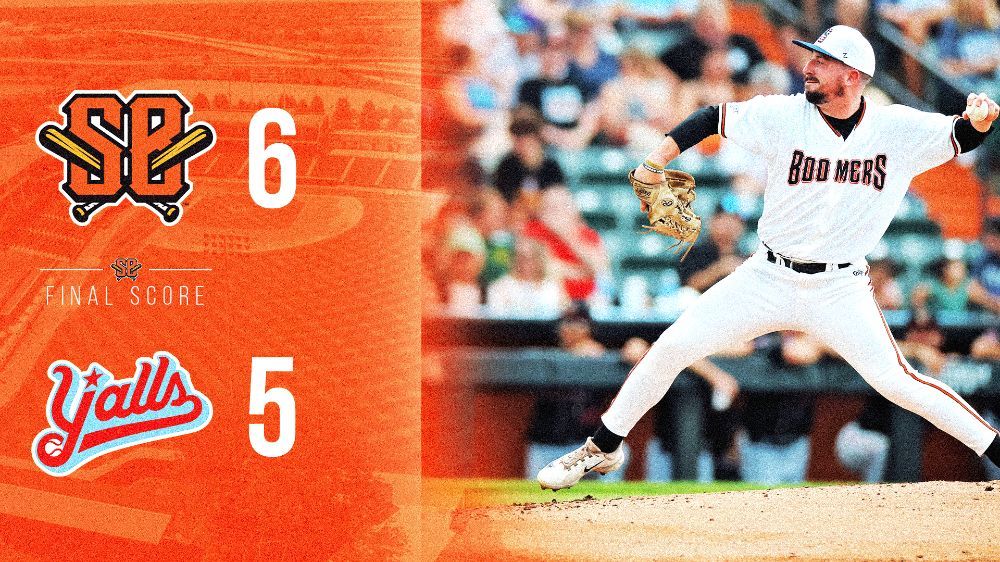 Boomers Capture One-Run Decision in Opener at Florence