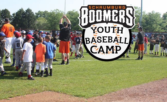 Sign Up for the Boomers Youth Baseball Camp