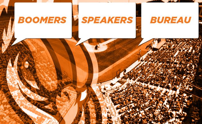 Boomers Announce New Speakers Bureau for 2014