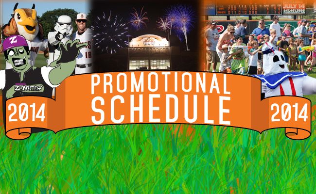 Boomers Unveil Packed 2014 Promotional Calendar