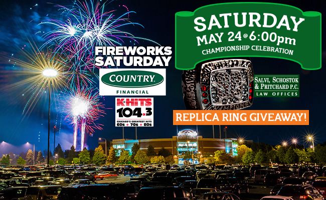SATURDAY, MAY 24: Replica Ring Giveaway & FIREWORKS!