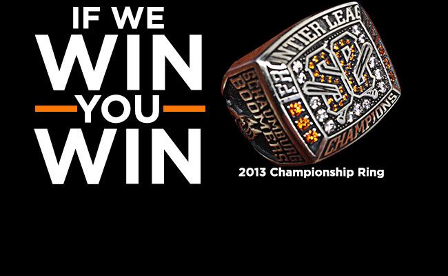 WE WIN, YOU WIN: Chance for Authentic Championship Ring