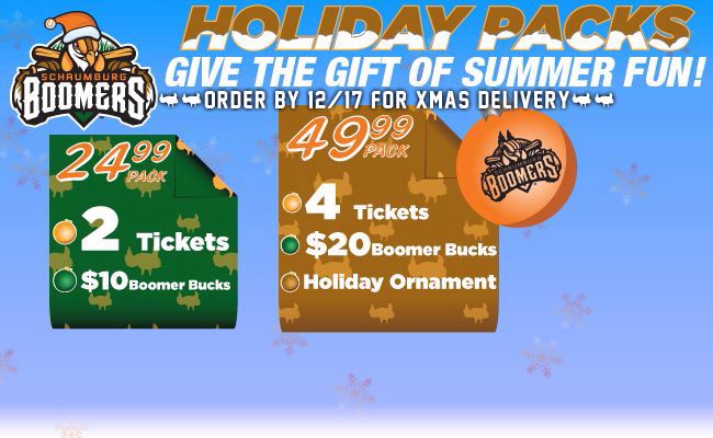 Boomers Holiday Packs ON SALE NOW!