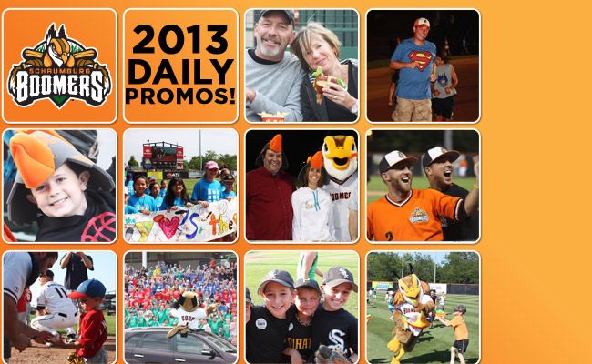 Boomers Announce 2013 Daily Promotions