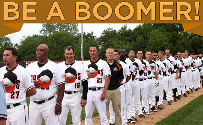 Boomers Open Tryout on Thursday, April 25