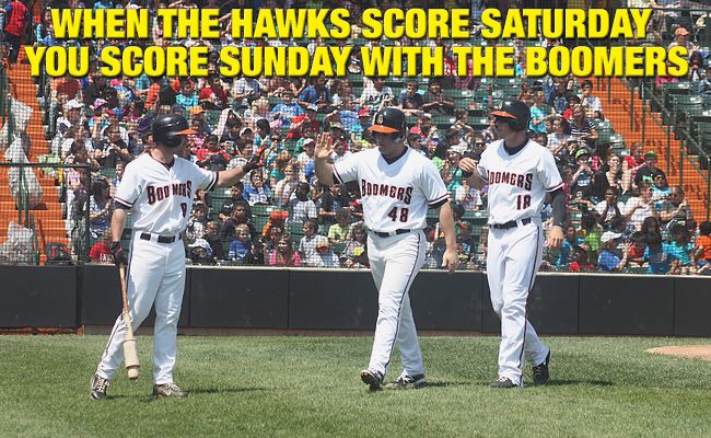 Hawks Score Saturday, YOU Score Sunday