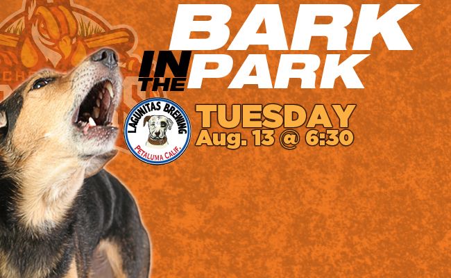 Tuesday 8/13: Bark in the Park