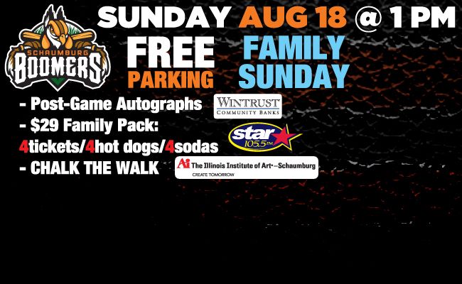Sunday 8/18: Family Sunday and AUTOGRAPHS