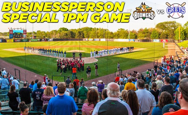 August 28: Businessperson DAY GAME at 1PM
