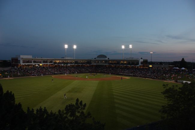 Liguori Twirls Boomers Past Lake Erie