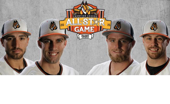 Four Boomers Named to Frontier League All-Star Team