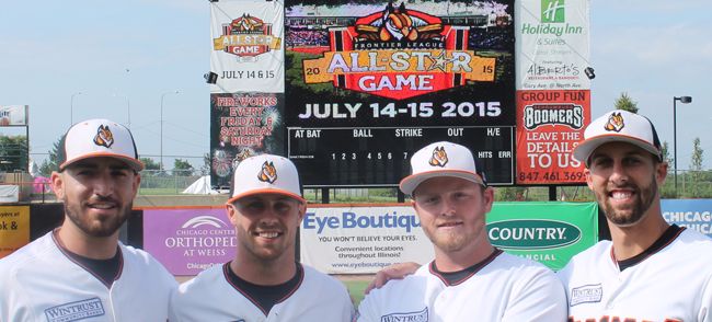 Chicagoland baseball team honors service during Frontier League